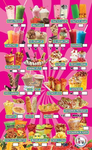 ICE CREAM LA MICHOACANA & POPCORN