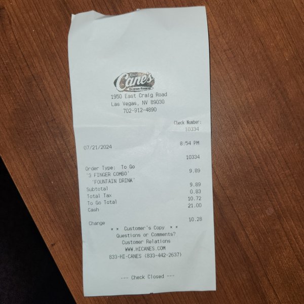 Raising Cane's Chicken Fingers