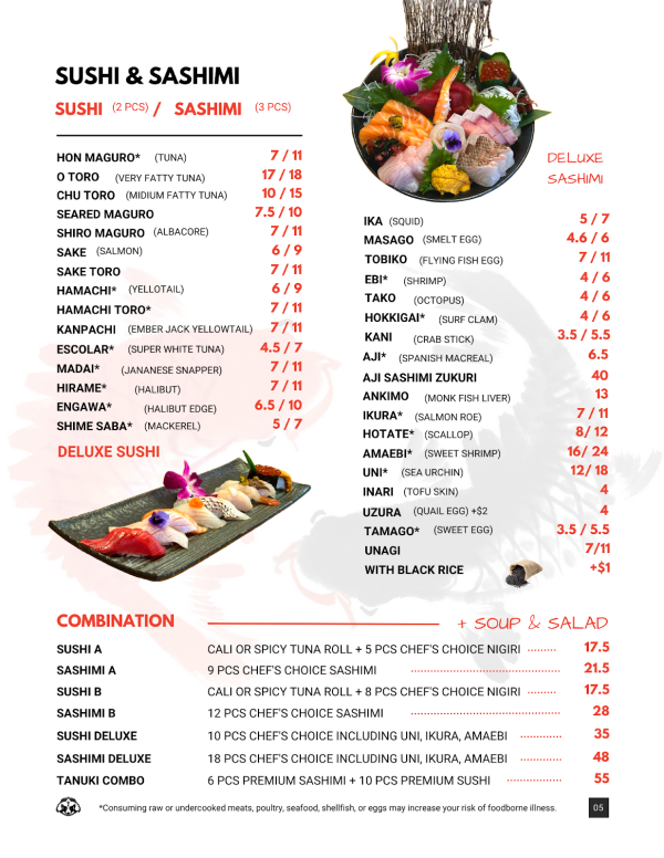 SUSHI TANUKI