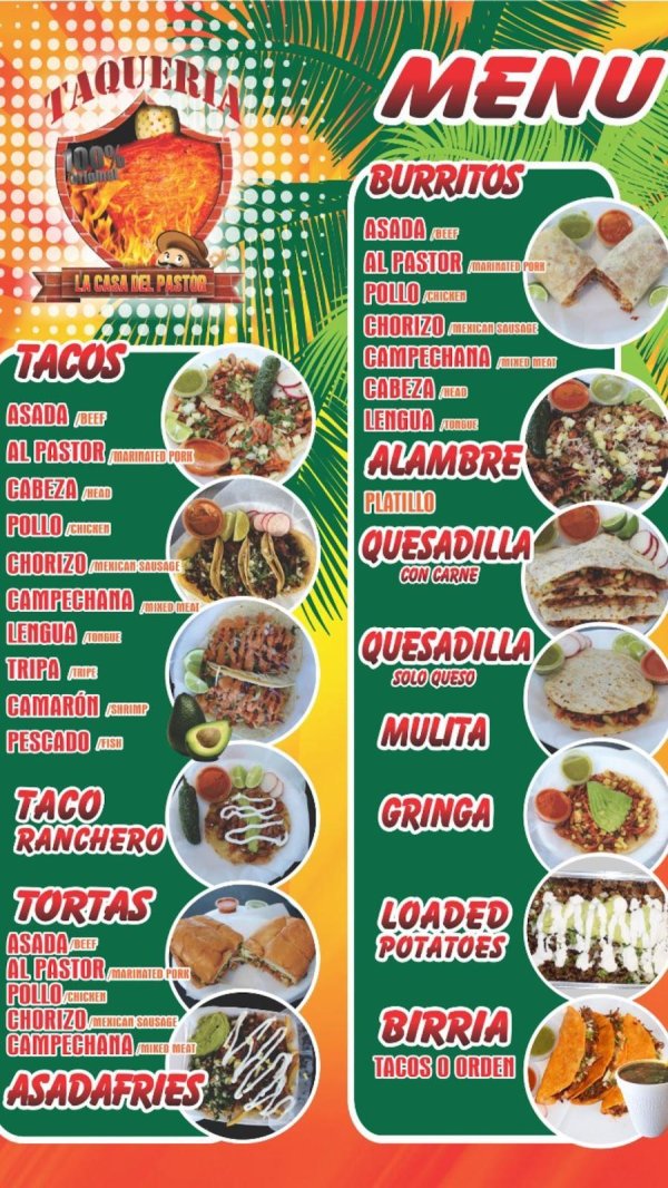 Taqueria La Casa Del Pastor