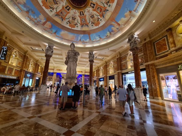 Trevi Fountain at Caesars Palace Las Vegas