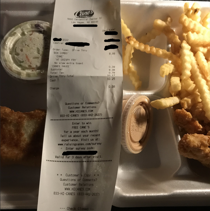 Raising Cane's Chicken Fingers